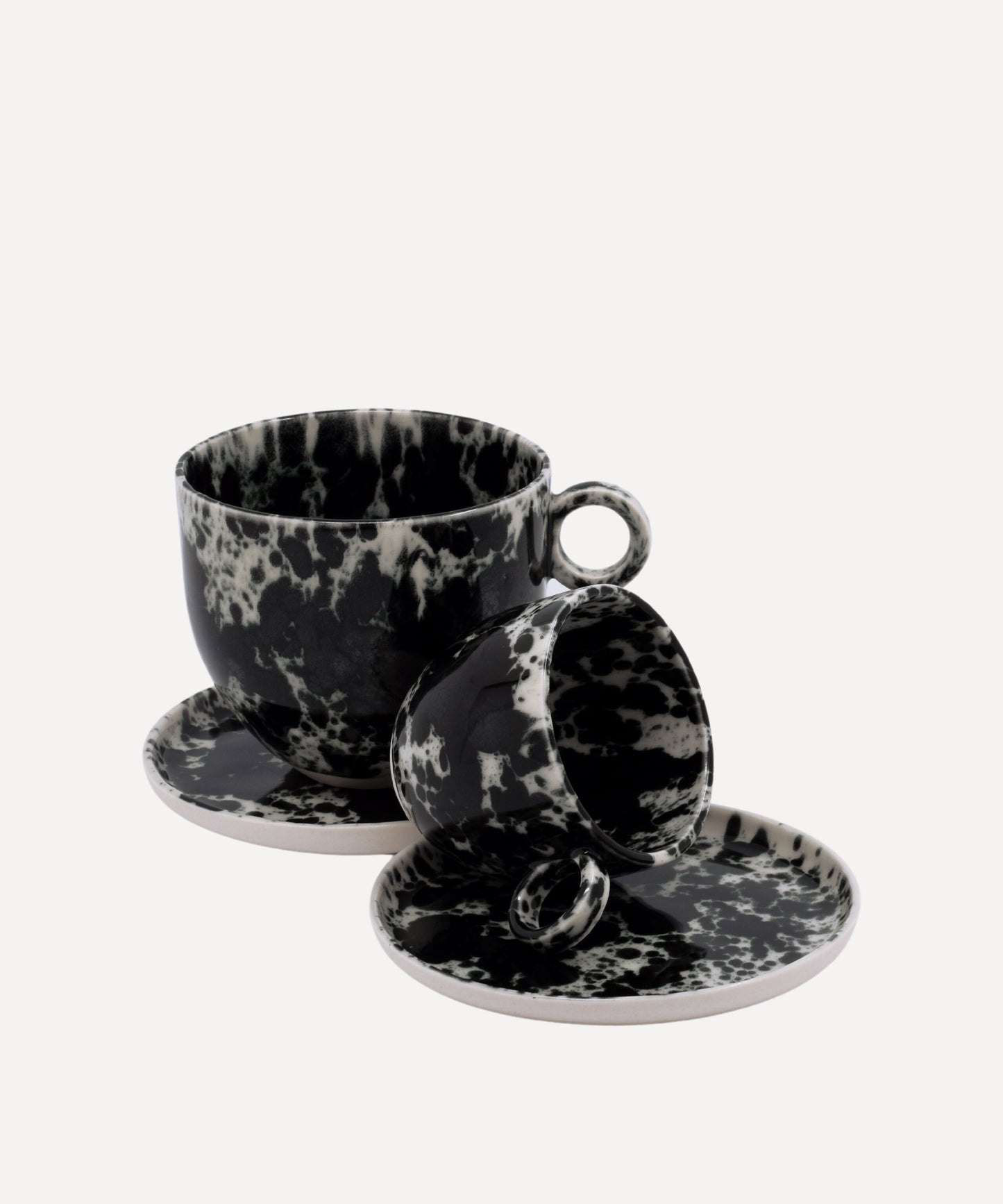 Black Splatter Mug