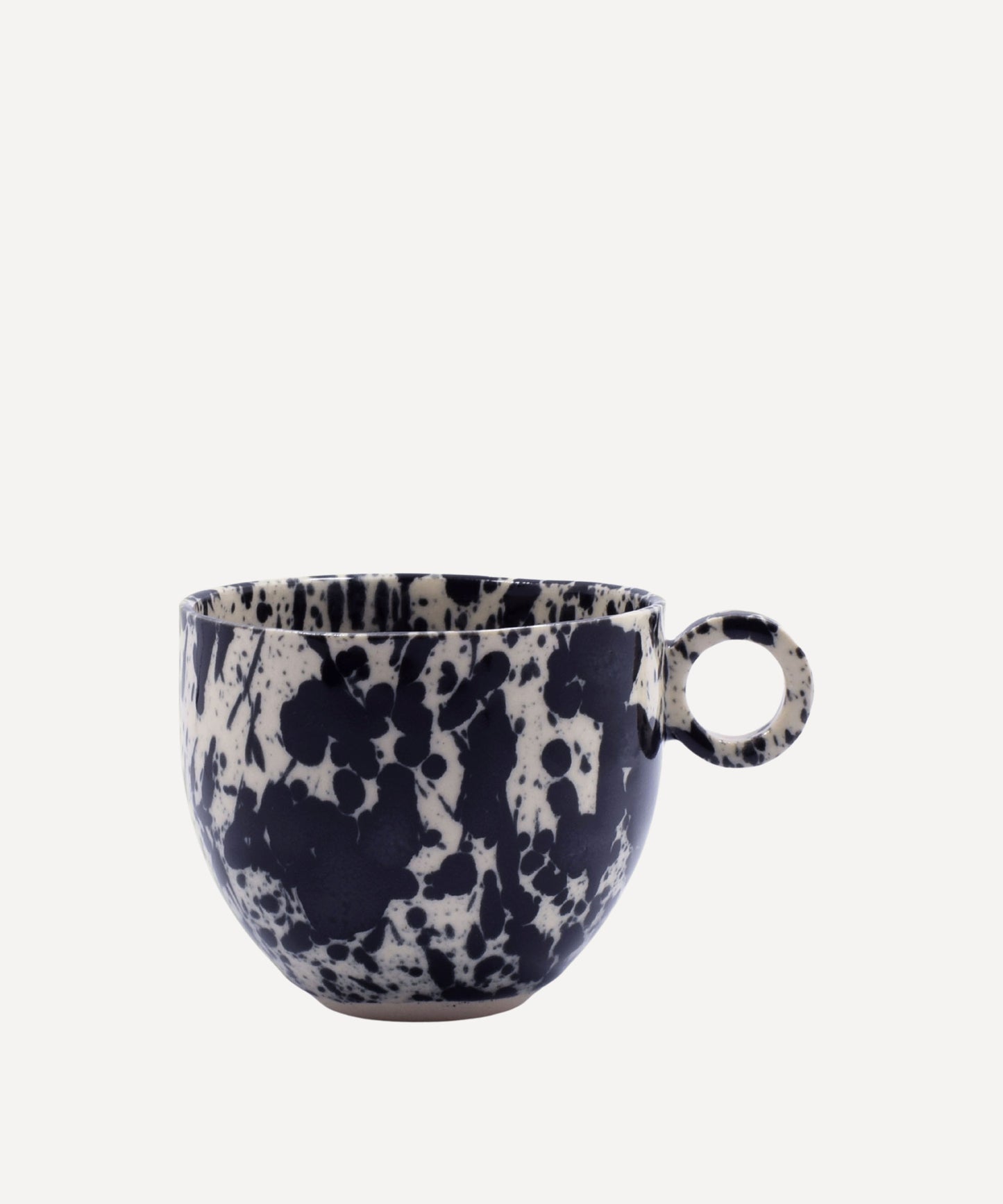 Black Splatter Mug