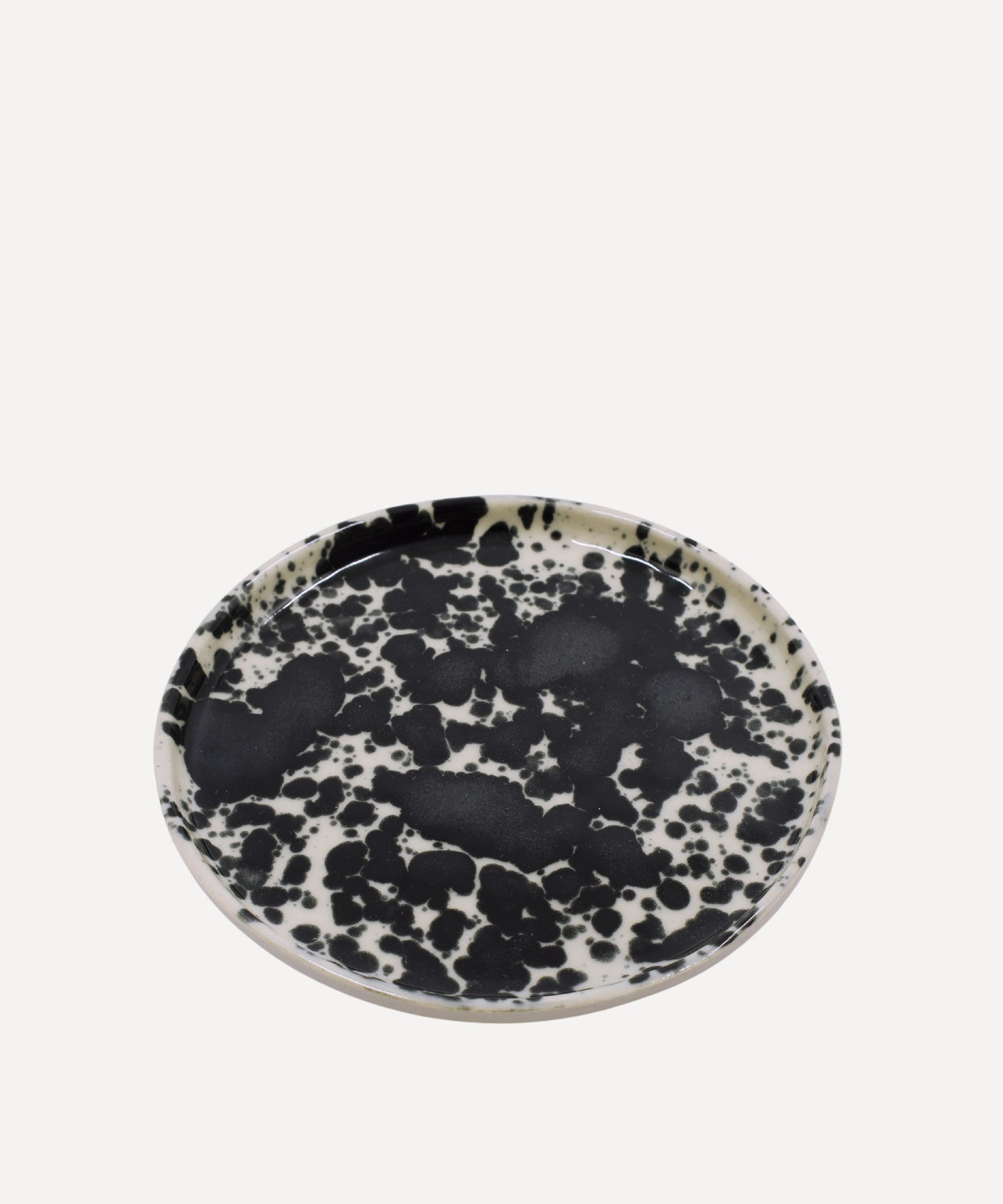 Black Splatter Espresso Cup
