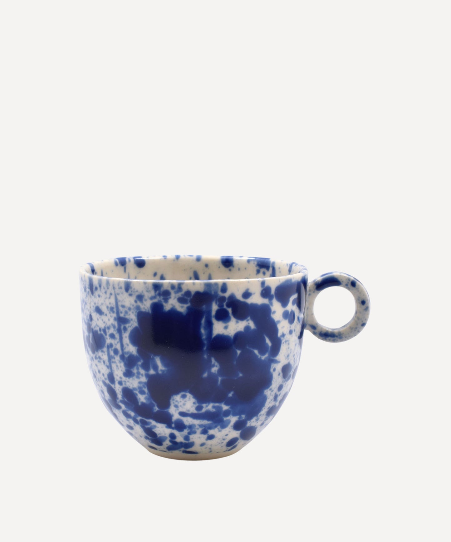 Blue Splatter Mug