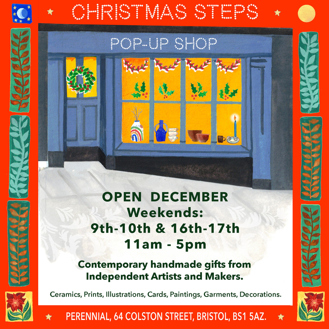 Christmas Steps Pop-up Shop