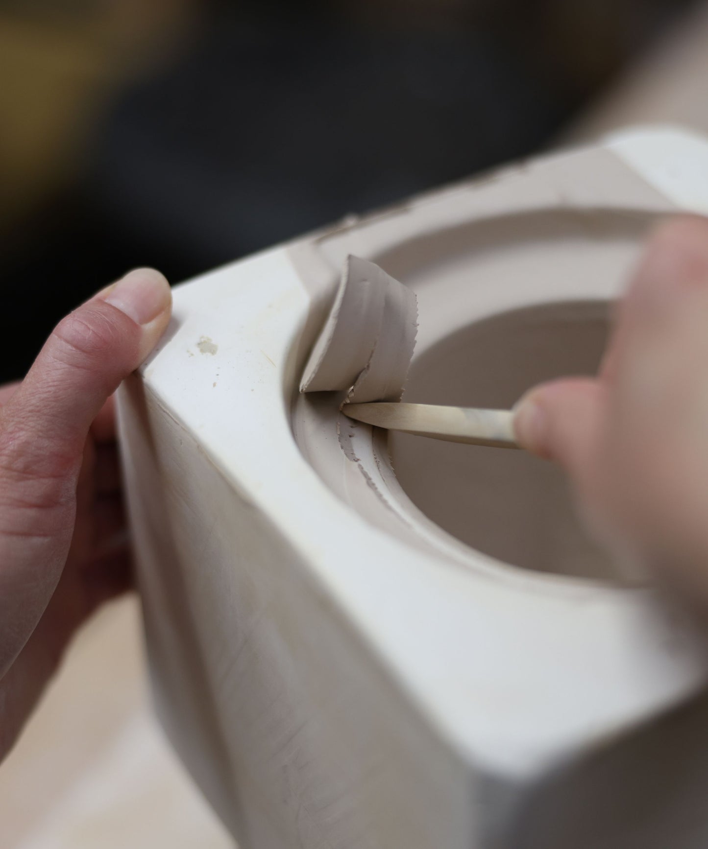 Make a slip-cast ceramic pot workshop