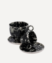Load image into Gallery viewer, Black Splatter Mug