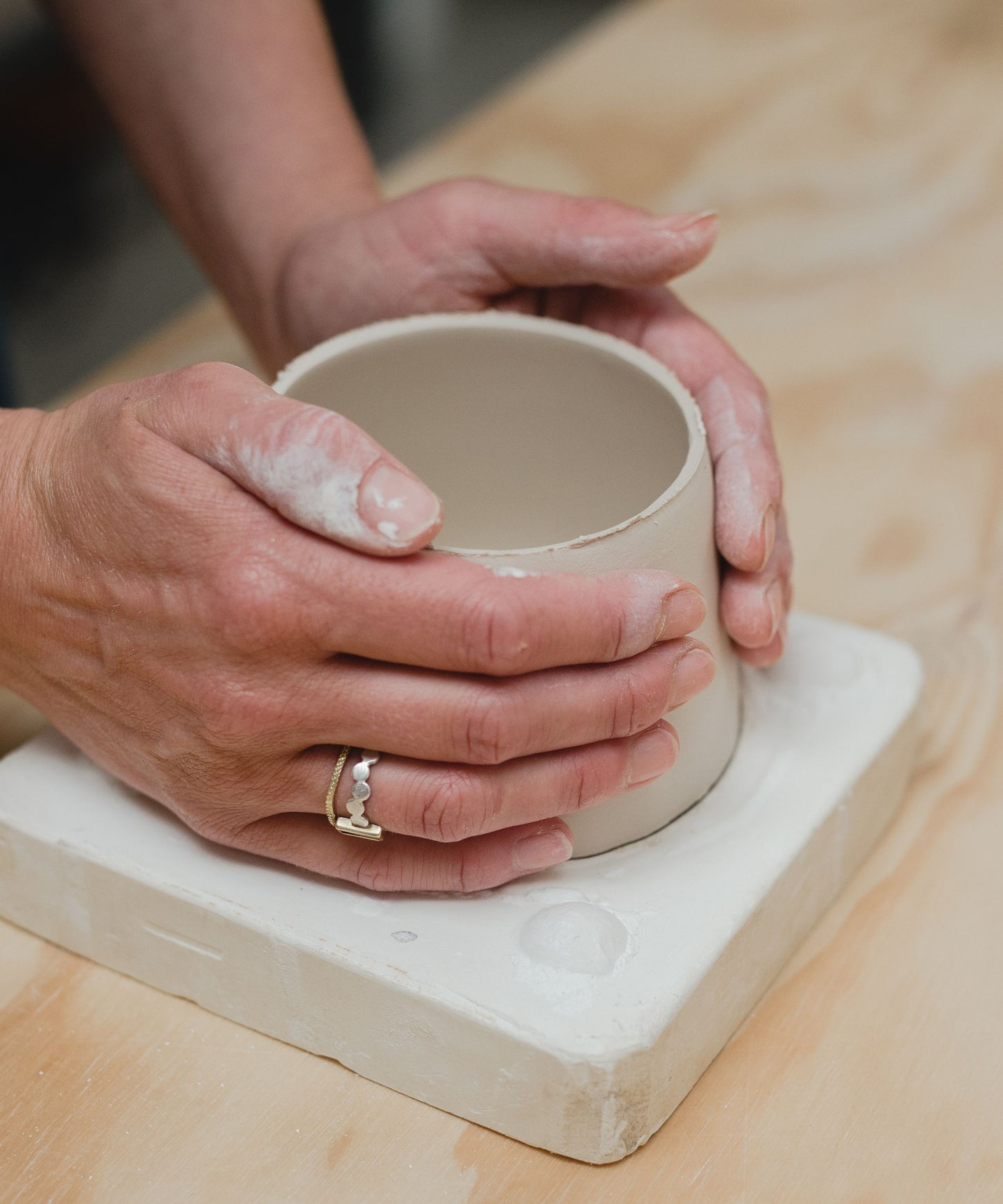 Make a slip-cast ceramic pot workshop