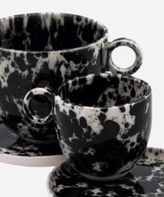 Load image into Gallery viewer, Black Splatter Mug