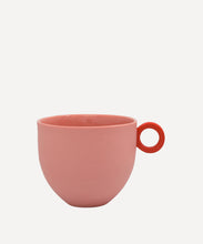 Load image into Gallery viewer, Syros Pink Mug with Pink Ring Handle