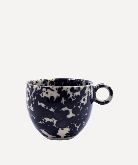 Black Splatter Mug