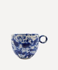 Blue Splatter Mug